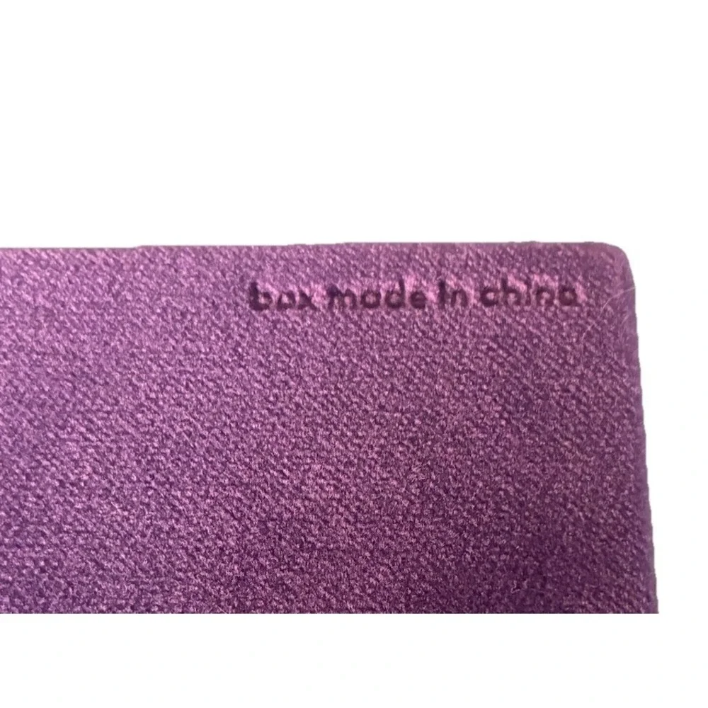 Gucci Box Purple Velvet Bracelet Watch Accessories 5x5x4.5